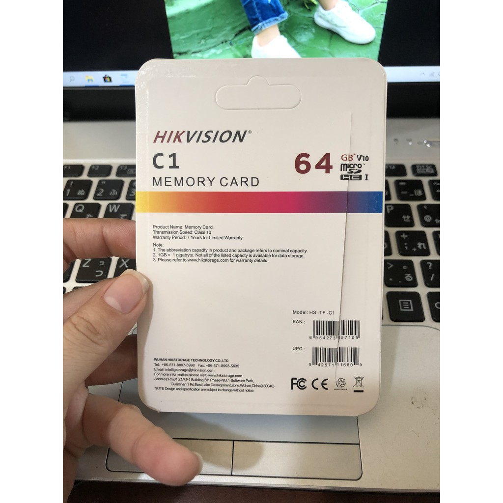Thẻ nhớ Hikvision 64GB class 10 chuyên dụng cho Camera IP
