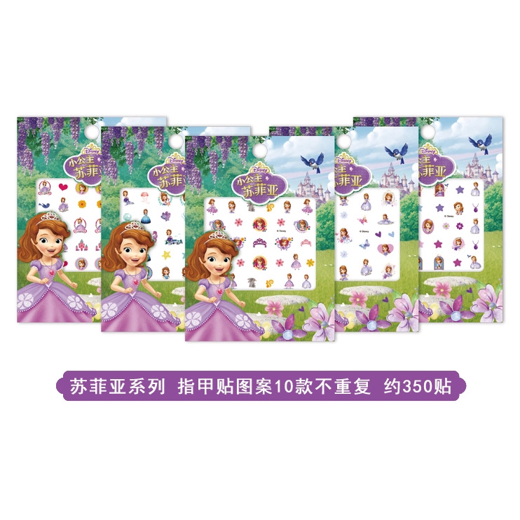 Miếng Dán Móng Tay Hình Công Chúa Băng Giá Phim FROZEN 1 Độc Đáo
