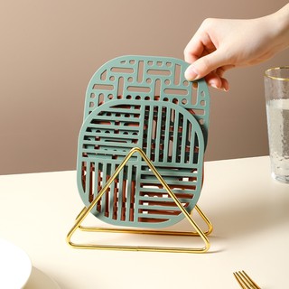 Coaster Table Decor Insulation Mat Non-Slip Pot Mat Kitchen Accessories