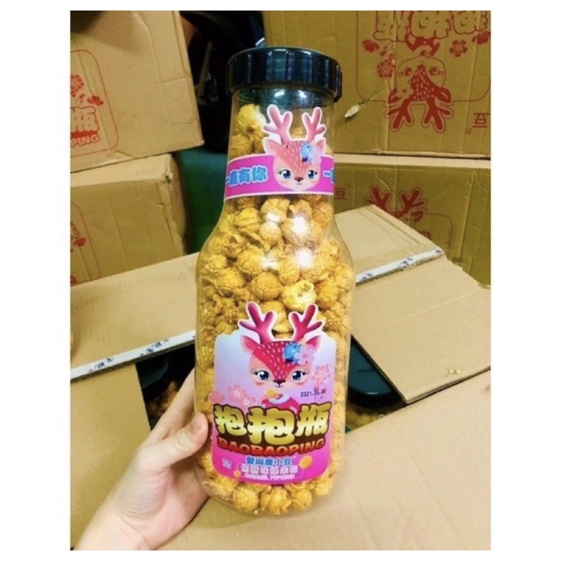 🌽 Bắp rang bơ, caramen chai 400G