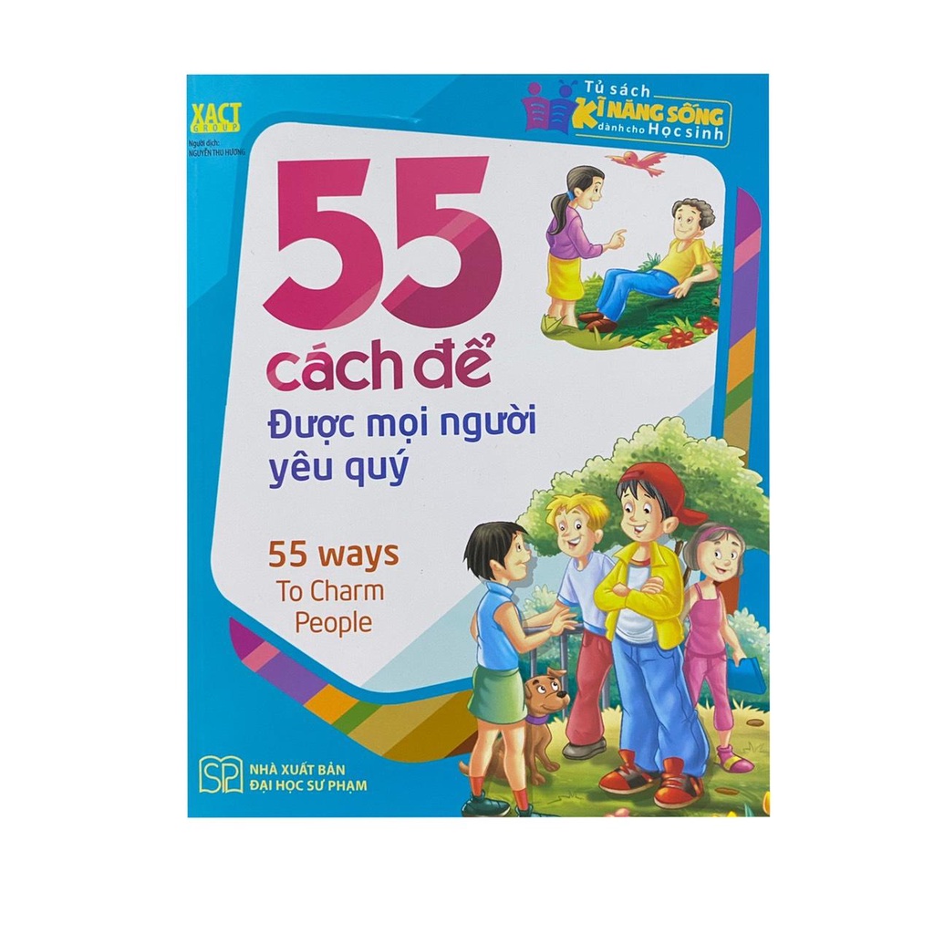 Sách - 55 cách để được mọi người yêu quý ( minh long )