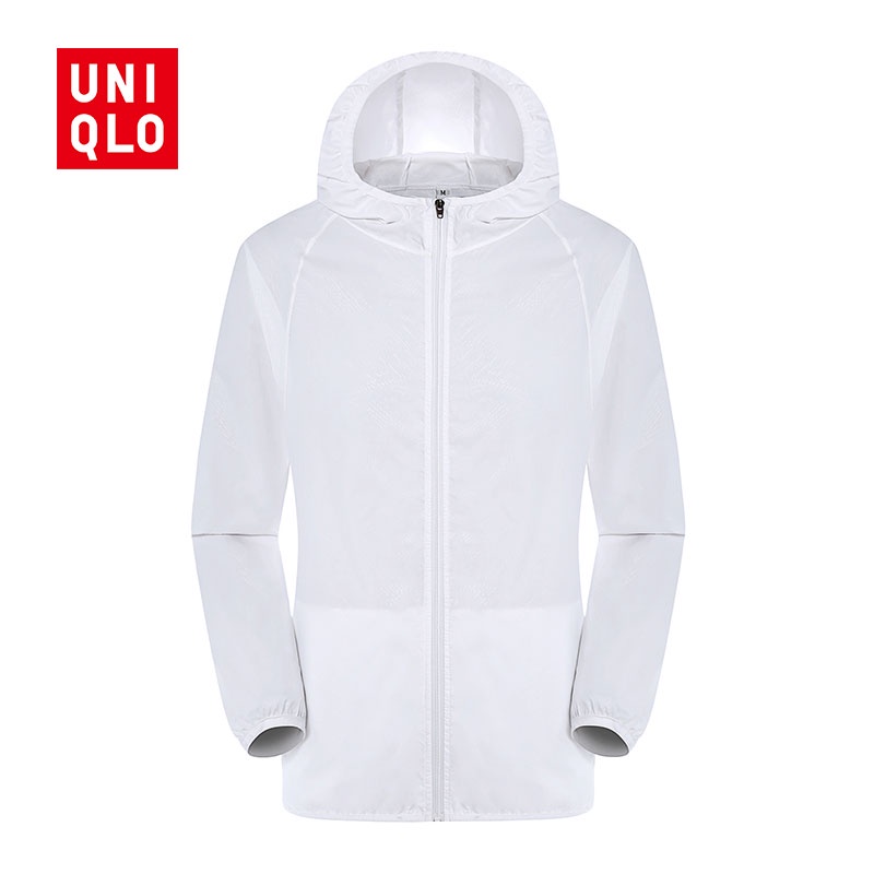 Áo Khoác Thể Thao Chống Tia uv Chống Thấm Nước Có Mũ Trùm Tiện Lợi Dành Cho Nam Và Nữ / Size m-4xl
