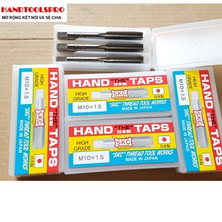 Mũi Taro tay 3 cây hệ mét NHẬT BẢN SKC đủ size từ M3===. M20 x 2.5mm