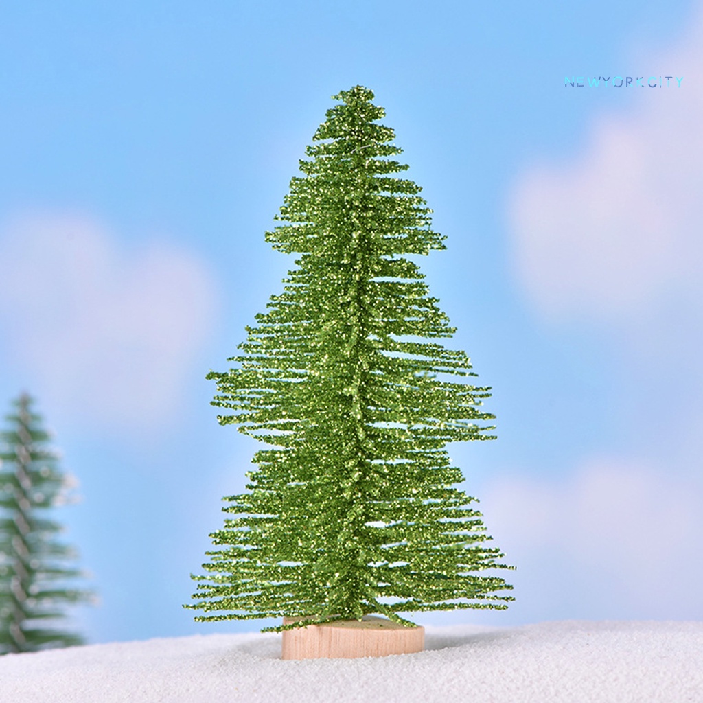 Cây Cảnh Giả Mini Bằng Nhựa Dùng Trang Trí Giáng Sinh