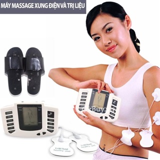 Máy massage Xung điện cao cấp có dép massage chân