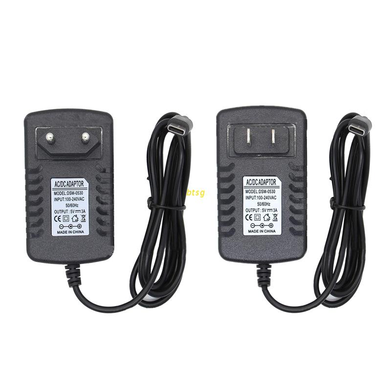 Bộ sạc 5V 3A 3000mA USB Type-C dành cho Raspberry Pi 4 Us / Eu