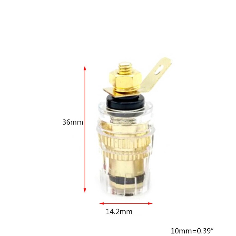 Set 8 Đầu Nối Chuối 4mm Cho Loa