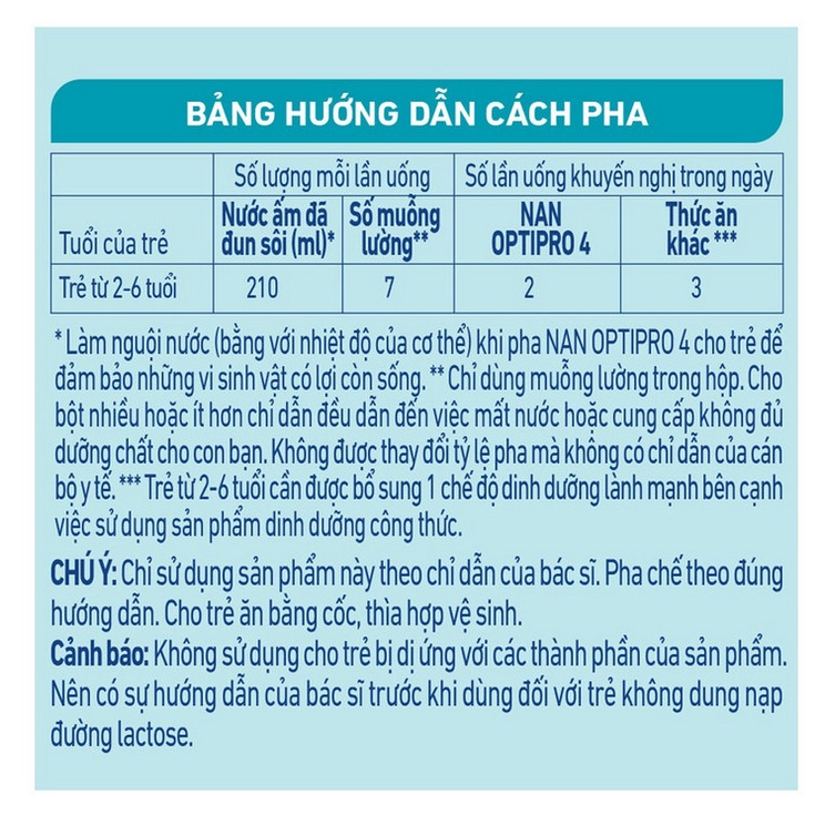 [CHÍNH HÃNG] Sữa Bột Nestlé NAN Optipro 4 - Hộp 900g (Cho bé 2-6 tuổi)