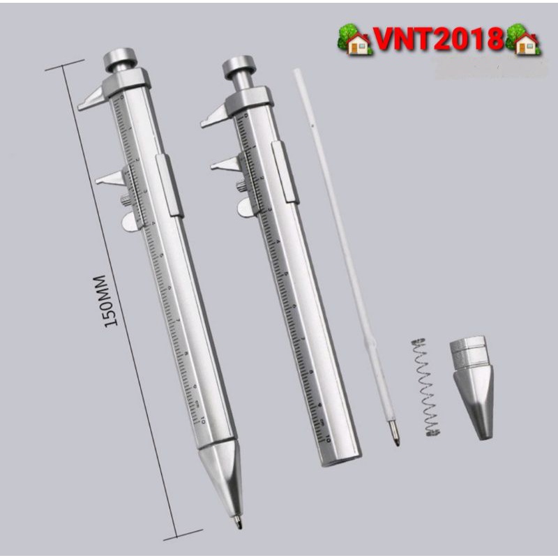 Bút bi hình thước cặp