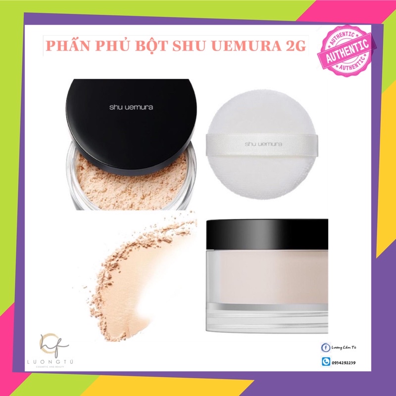 Phấn phủ bột Su-uemura 2g