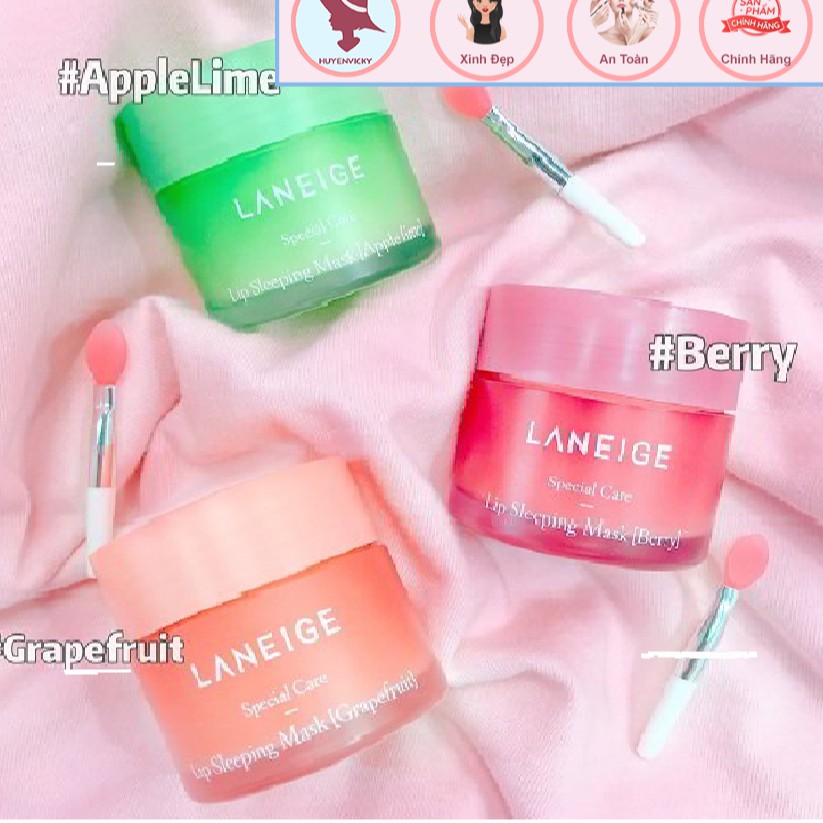 [TÁCH SET] Mặt Nạ Ngủ Dưỡng Ẩm, Làm Hồng Môi Laneige Special Care Lip Sleeping Mask - ĐỦ SIZE