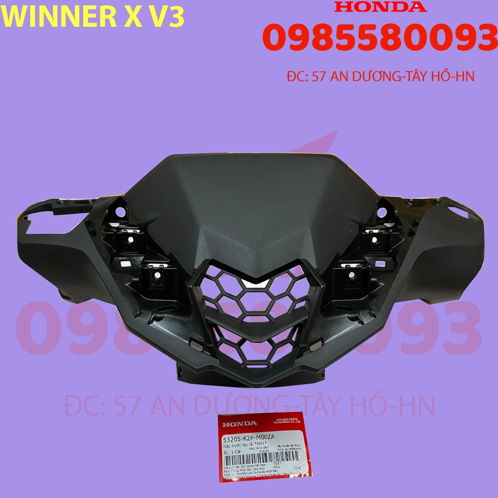 DÀN ÁO, BỘ ĐẦU ĐÈN WINNER X V3 2022 MÀU ĐỎ TƯƠI