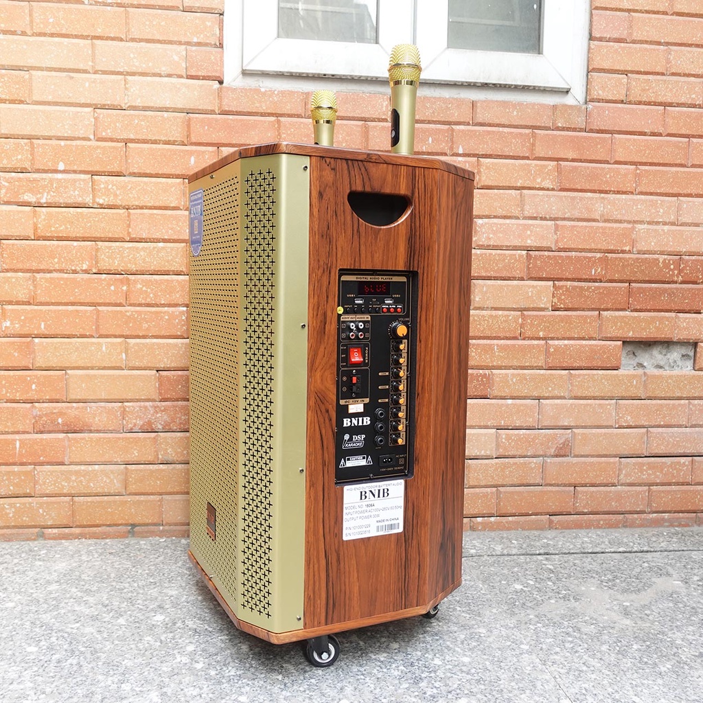 Loa Kéo karaoke BNIB 1506 -Loa kẹo kéo karaoke 3 Đường Tiếng, Bass 40 Mạnh, Lời Trong | Bảo Hành 12 Tháng