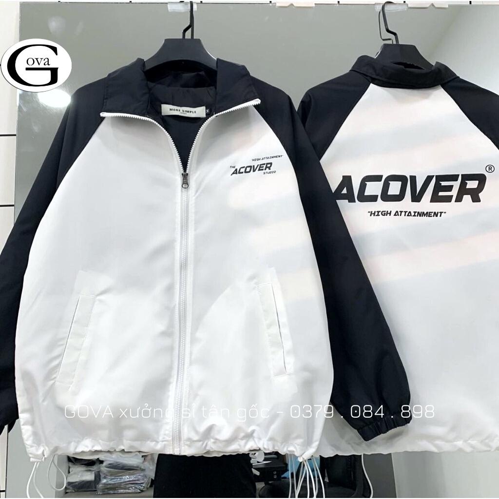 Áo Khoác Bomber Dù ACOVER Nam Nữ Ulzzang Unisex Kiểu Form Rộng 2 Lớp Jacket GOVA