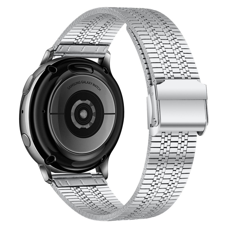 Dây Đeo Inox 20mm 22mm Sang Trọng Cho Garmin Vivomove 3 Luxe Hr Fenix Chronos Vivoactive 4 3