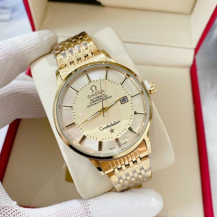 Đồng Hồ Nam Omega Constellation chính hãng authentic ,chống xước ,chống nước tuyệt đối ,dây kim loại [BH 24 tháng] | BigBuy360 - bigbuy360.vn