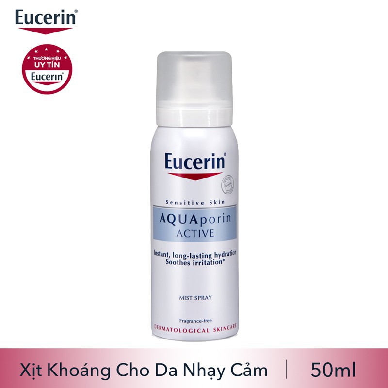 [CHÍNH HÃNG] Xịt Khoáng EUCERIN Aqua Porin Active Mist Spray Dưỡng Ẩm 150 ml | BigBuy360 - bigbuy360.vn