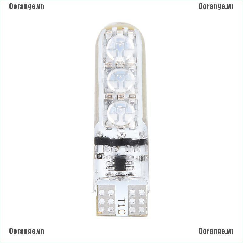 Bộ 2 Bóng Đèn Led T10 5050 W5W 6 Smd Cho Xe Hơi