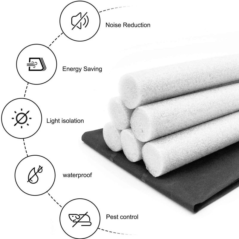 Dải Dán Viền Cửa Sổ Hai Mặt Cách Âm Có Thể Giặt Sạch