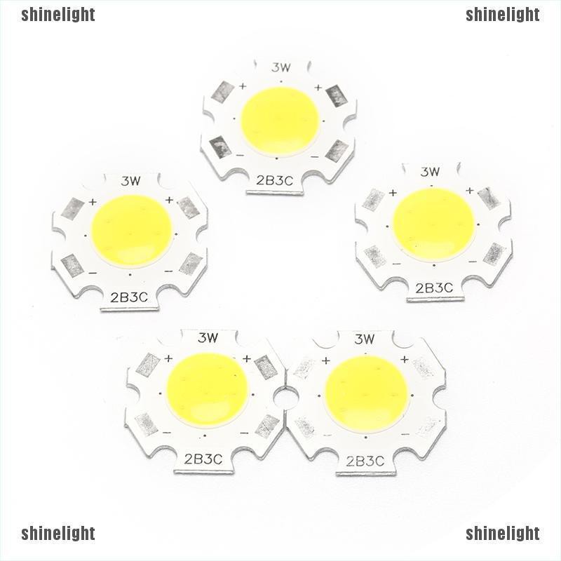 Set 5 Đèn LED COB 3W DC9-10V Đa Dụng Chất Lượng cao