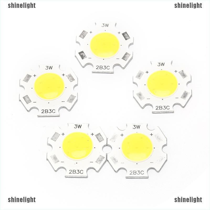 Set 5 đèn LED COB 3W DC9-10 (V)