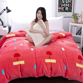 Vỏ chăn nhung dày hai mặt chất lượng cao