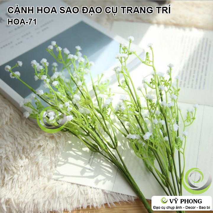 CÀNH HOA SAO TRANG TRÍ DECOR ĐÁM CƯỚI ĐẠO CỤ CHỤP ẢNH SẢN PHẨM INS HOA-71