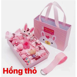 Hôp đựng kẹp tóc cho bé gái 18 món