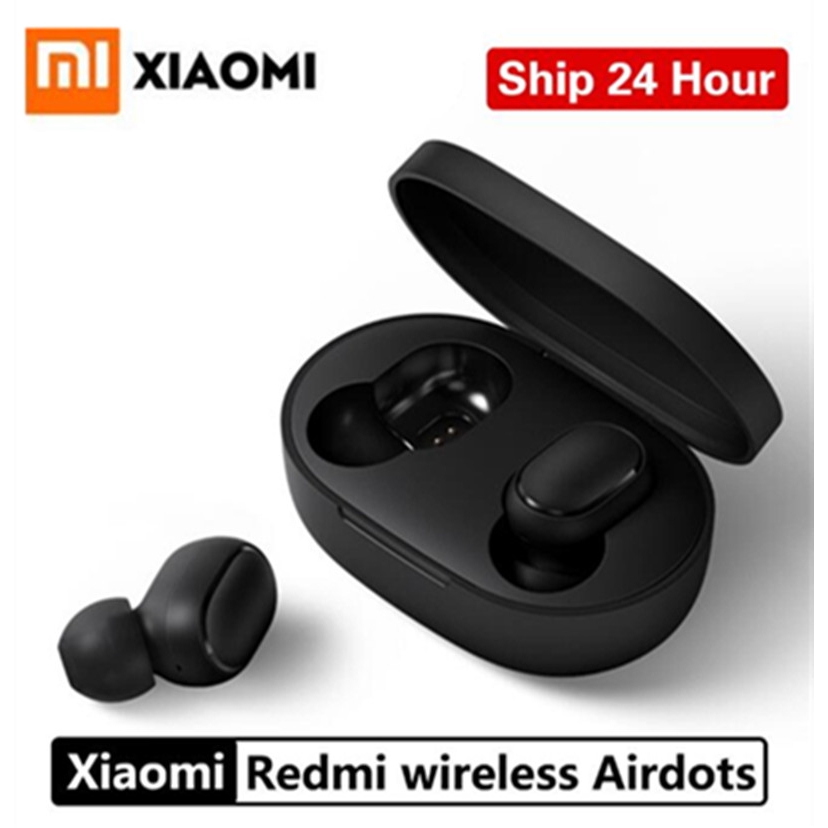 2019 Stock Xiaomi Redmi Airdots TWS Bluetooth Earbuds Stereo BT 5.0 Eeadphones