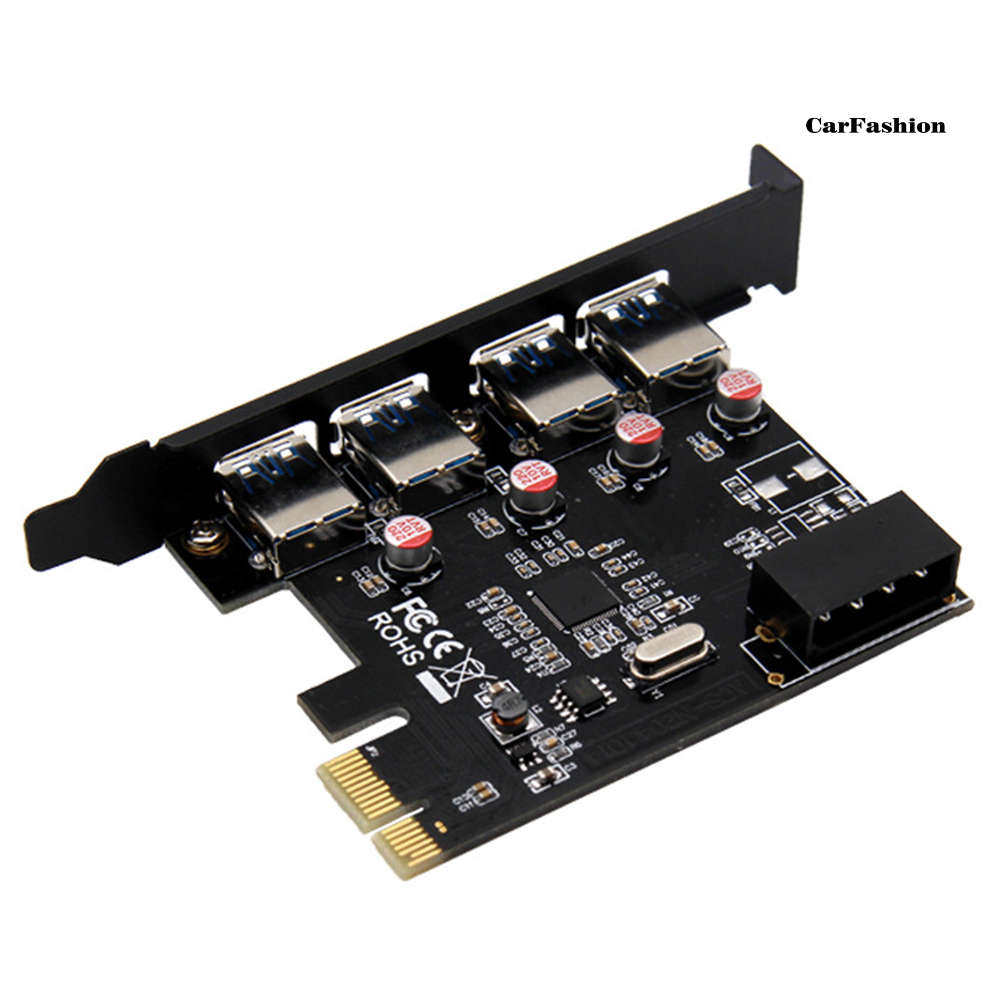 Bộ Chuyển Đổi Mở Rộng 4 Cổng Pci-E Sang Usb 3.0 Chất Lượng Cao | BigBuy360 - bigbuy360.vn