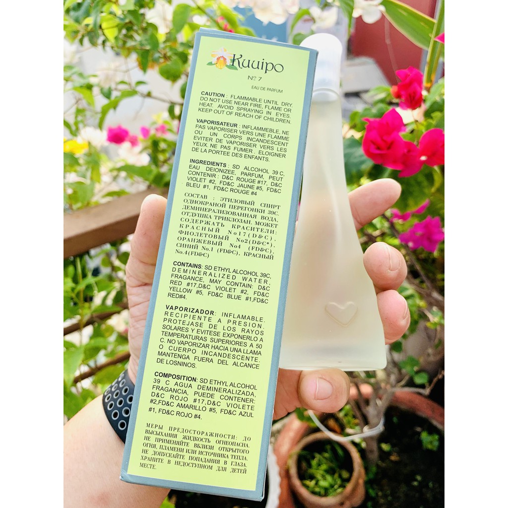 NƯỚC HOA KUUIPO HAPPINESS FOREVER EAU DE PARFUM