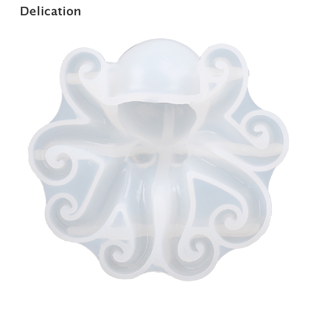 [Delication] Khuôn Silicone Làm Epoxy Resin Epoxy Hình Bạch Tuộc Đại Dương