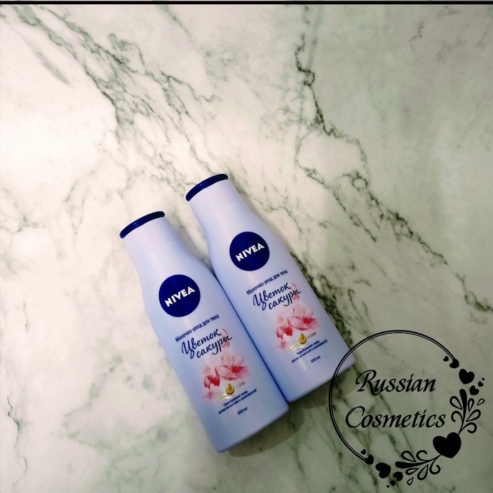 Sữa dưỡng thể Nivea Cherry Blossom hương hoa anh đào - Đức