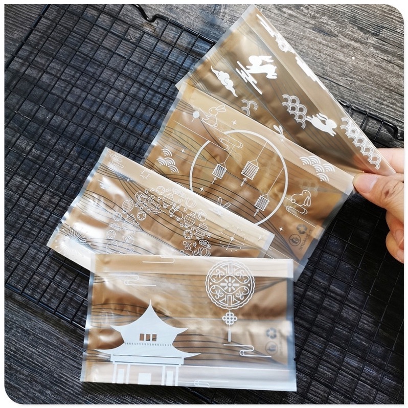 (10c)Túi đựng bánh trung thu nhiều mẫu (MS3)(không kèm khay)