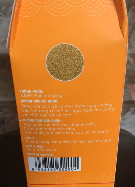 Mè vàng sống 250g Quy Nguyên