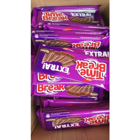 Bánh Nabati Time Break phủ socola