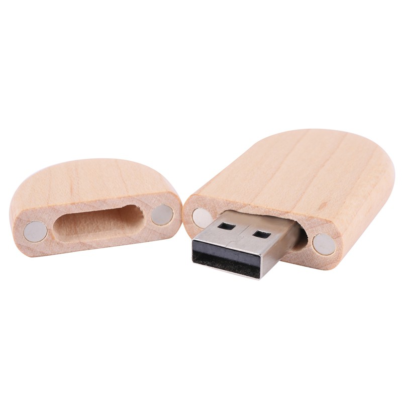 Wood USB 2.0 High Speed 'Unita' Flash Memory Stick (4GB)