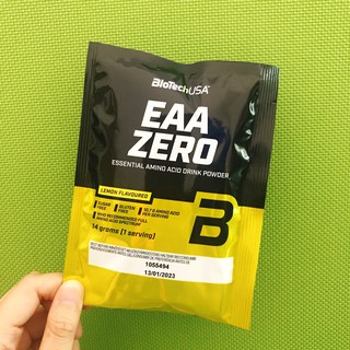 Mẫu Thử Sample Tăng Cơ - Tăng Sức Bền EAA ZERO BiotechUSA Gói 10g