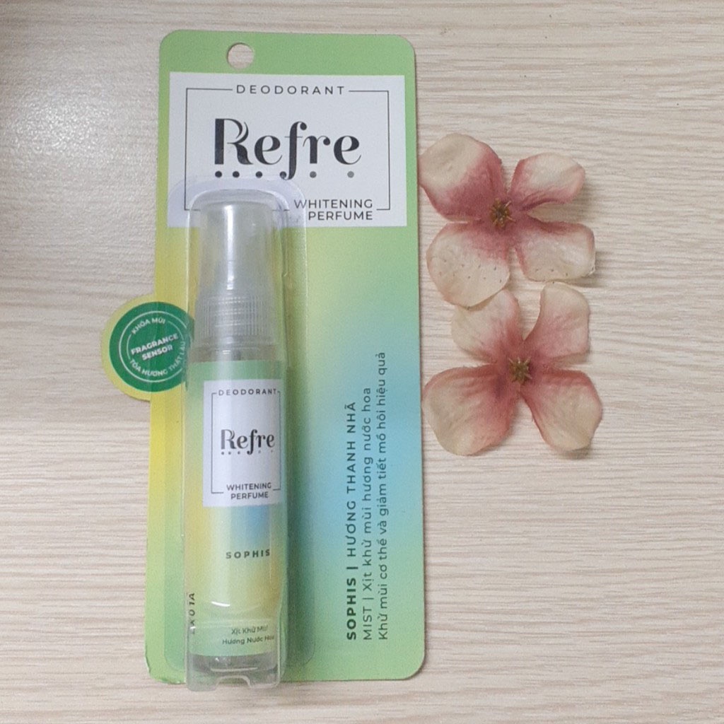 Xịt khử mùi Refre hương nước hoa- Hàng tặng 6ml