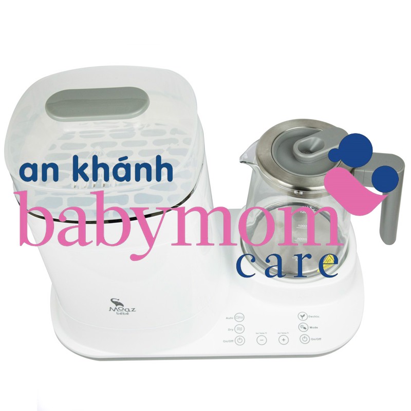 MÁY ĐUN NƯỚC, TIỆT TRÙNG VÀ SẤY KHÔ 3IN1 MOAZ BEBE MB018