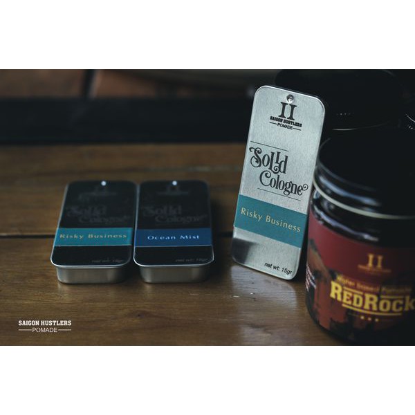 Nước Hoa Khô Mini Quý Phái Lịch Lãm, Nước Hoa Khô Solid Cologne (15g)