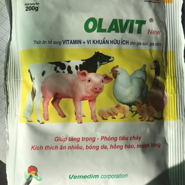 OLAVIT 200g Bổ sung men, vitamin