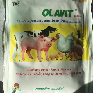 OLAVIT 200g Bổ sung men, vitamin