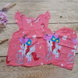 Combo đồ bộ tole lanh bé gái