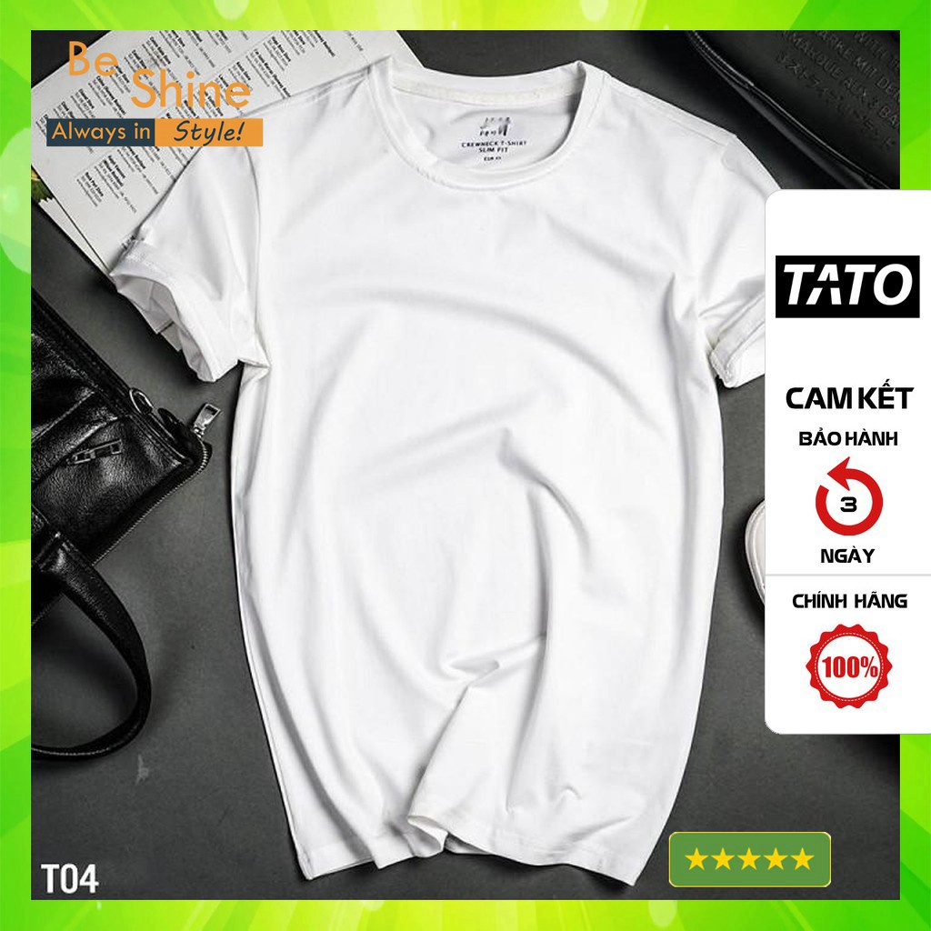 Áo Thun Trơn VNXK unisex TATO, Form Rộng, Áo Phông Cotton Trơn Unisex ,Thời Trang Nam Nữ Phong Cách Basic