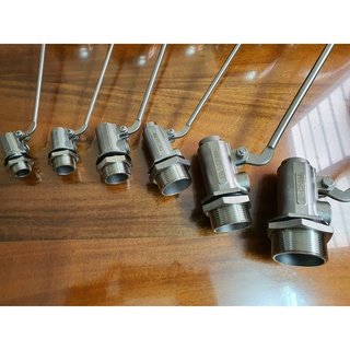 [Phi lớn] Van phao Cơ Inox (Co răng Inox)