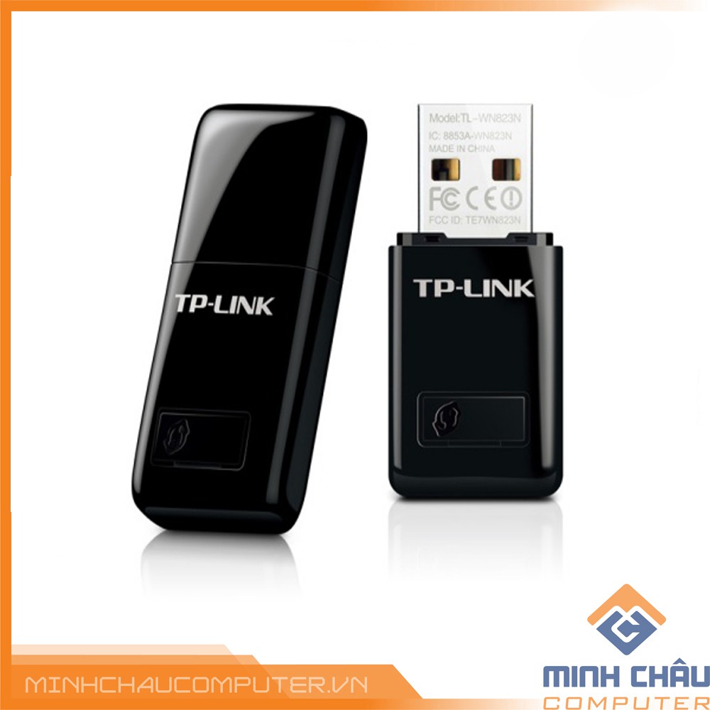 Card mạng không dây TP-Link TL-WN823N (Đen)