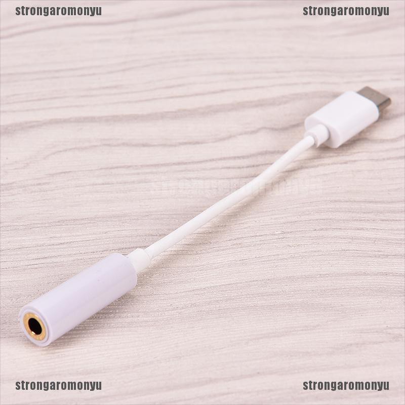 Cáp AUX chuyển đổi giắc cắm tai nghe USB Type C sang 3,5 mm cho Samsung LG XIP