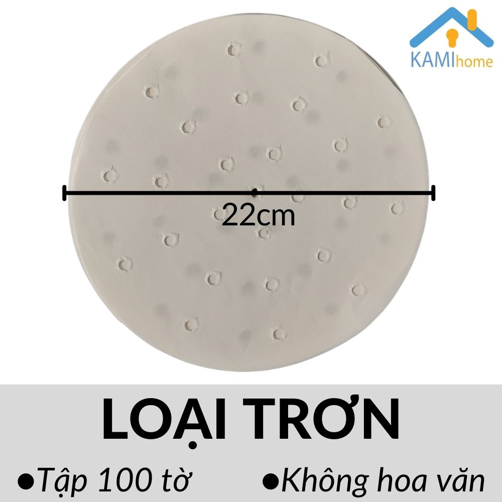 Giấy nến cho nồi chiên không dầu thấm dầu mỡ cho món nướng rán hấp  mã 20056