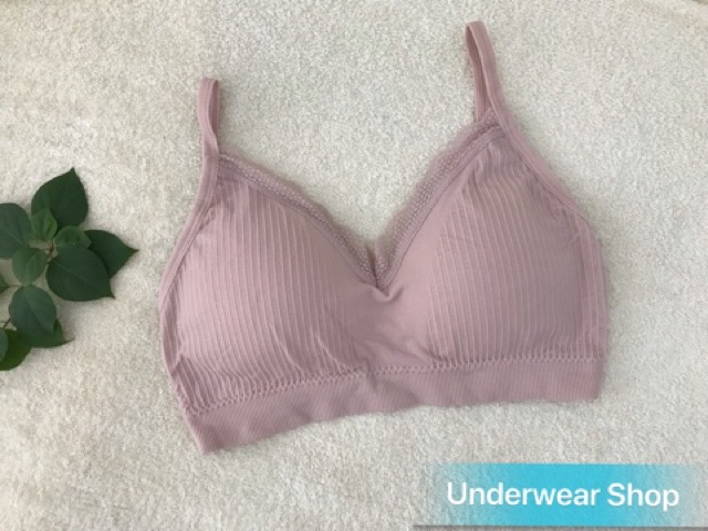 Áo Bralette Cotton Mẫu Mới Nhất Vừa Ra, Áo bra lưng kết siêu đẹp mã 3316.